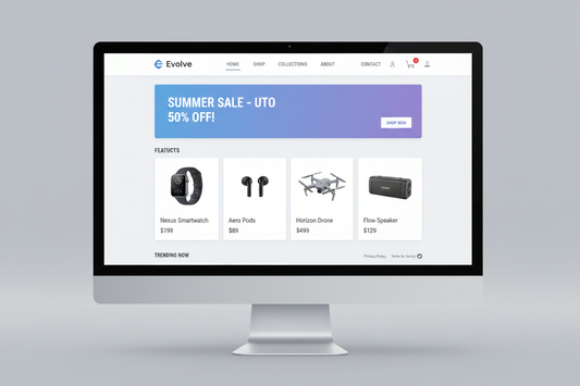 e-commerce store